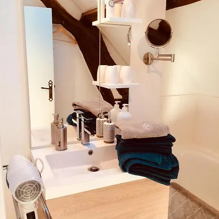 Les 4 Lions Duplex Chic Et Charme Lägenhet